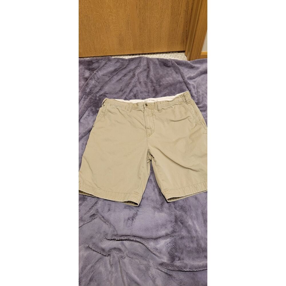 Polo Ralph Lauren Mens Khaki Relaxed Fit Chino Shorts Size 38 Tan Cotton